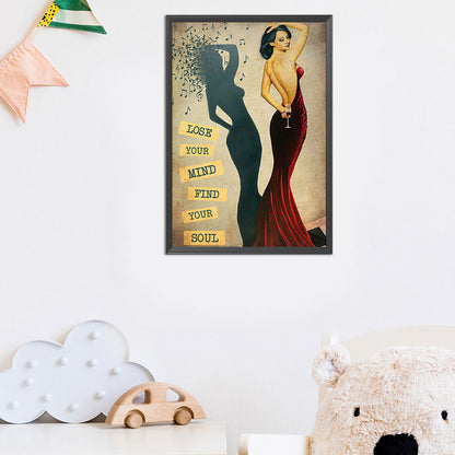 Soul Music - Full Round Drill Diamond Painting 40*60CM