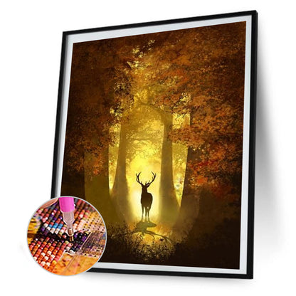 Forest Fawn - Full Round Drill Diamond Painting 30*40CM