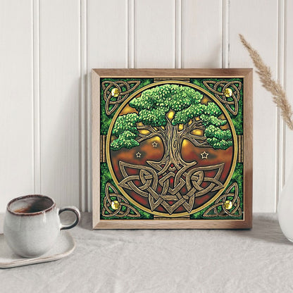 Life Tree - Full Round Drill Diamond Painting 50*50CM