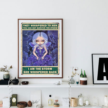Big Eyes Doll Poster Painting - Full Round Drill Diamond Painting 40*50CM