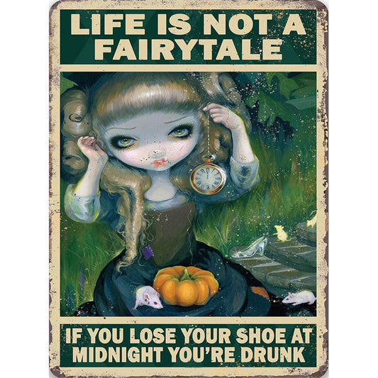 Big Eyes Doll Poster Painting - Full Round Drill Diamond Painting 40*50CM