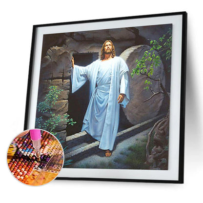 Jesus - Full Round Drill Diamond Painting 50*50CM