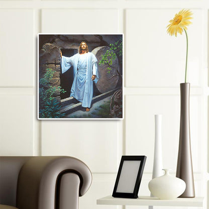 Jesus - Full Round Drill Diamond Painting 50*50CM