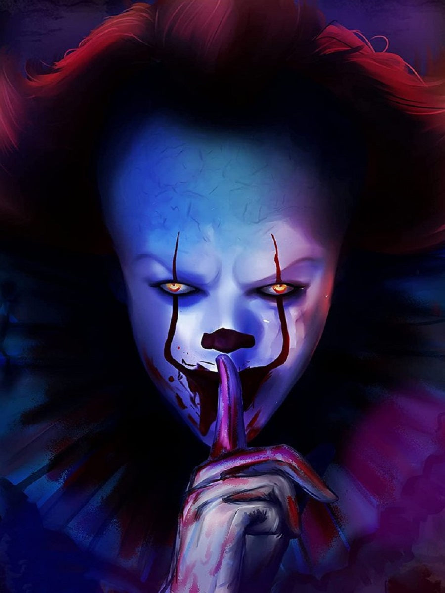 Clown - Full Round Drill Diamond Painting 30*40CM