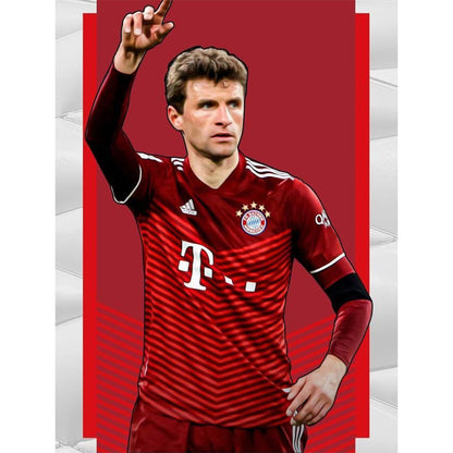 Thomas Mueller - Full Round Drill Diamond Painting 30*40CM