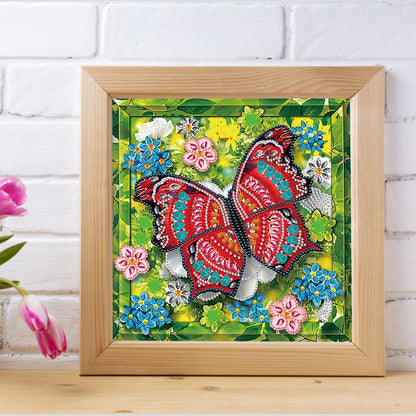 Butterfly - Special Shaped Drill Diamond Paiting 30*30CM