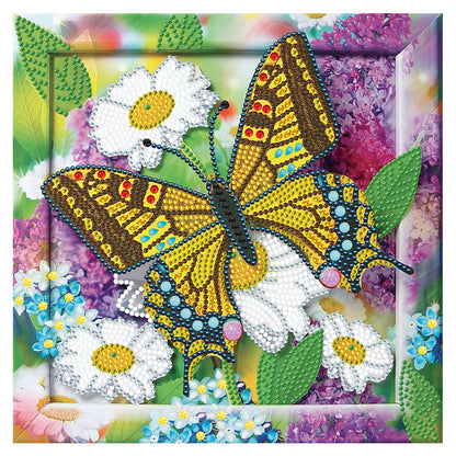 Butterfly - Special Shaped Drill Diamond Paiting 30*30CM