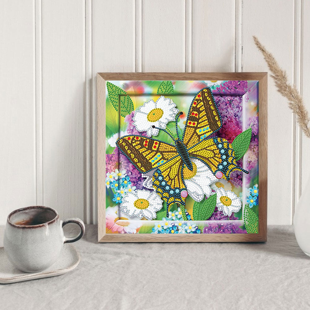 Butterfly - Special Shaped Drill Diamond Paiting 30*30CM