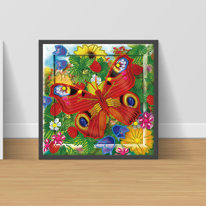 Butterfly - Special Shaped Drill Diamond Paiting 30*30CM