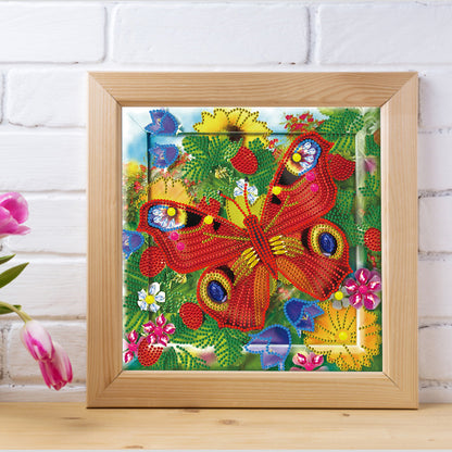 Butterfly - Special Shaped Drill Diamond Paiting 30*30CM