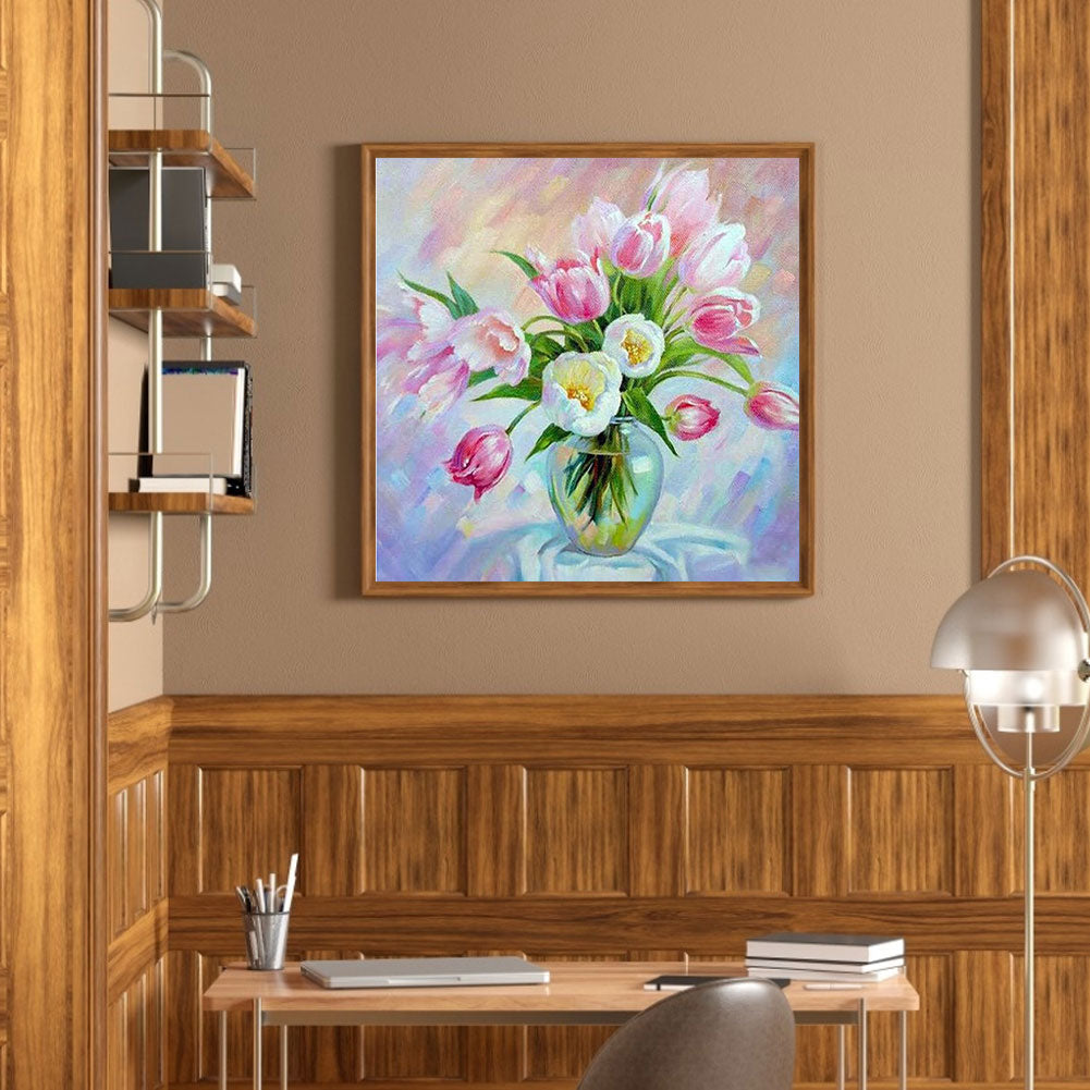 Tulip - Full Square Drill Diamond Painting 40*40CM