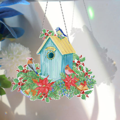 DIY Diamond Painting Garland Pendant Hanging Women Bag Decoration Handicraft