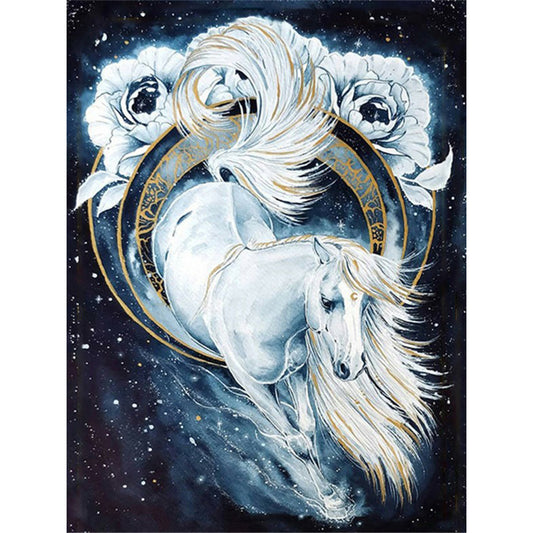 Horse - Full Round Drill Diamond Painting 50*60CM