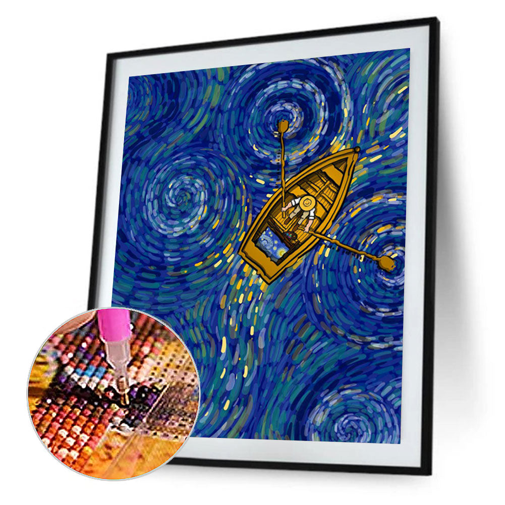 Vincent Van Gogh Paintings - Full Round Drill Diamond Painting 30*40CM