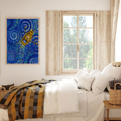 Vincent Van Gogh Paintings - Full Round Drill Diamond Painting 30*40CM