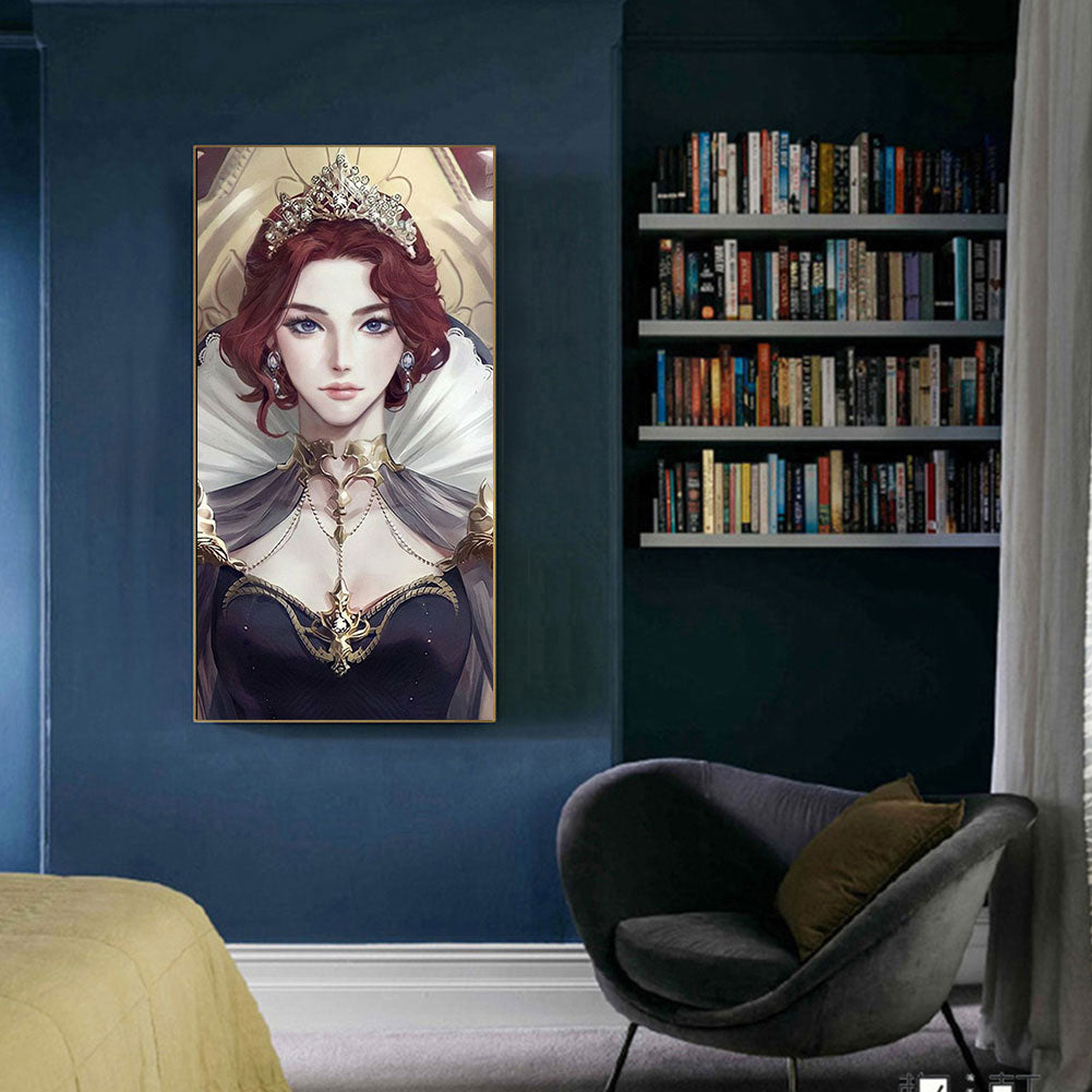 Fantasy Art Woman - Full Round Drill Diamond Painting 30*70CM