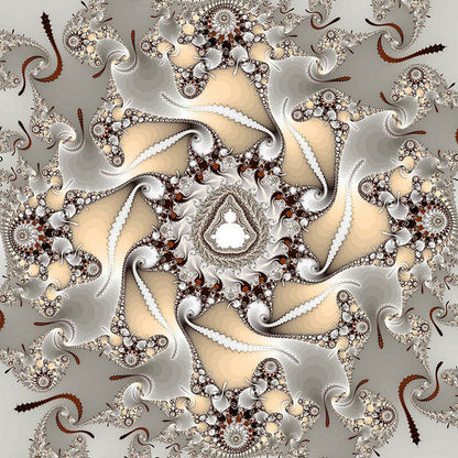 Fractal Art - Full Round Drill Diamond Painting 40*40CM