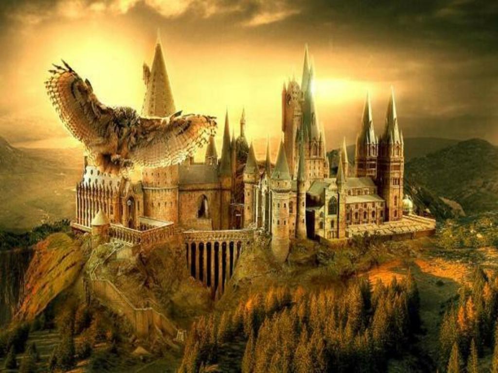 Harry Potter Castle - Full Round Drill Diamond Painting 40*30CM