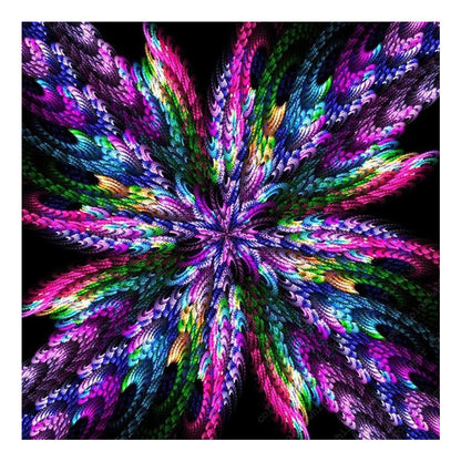 Color Mandala - Full Square Drill Diamond Painting 40*40CM