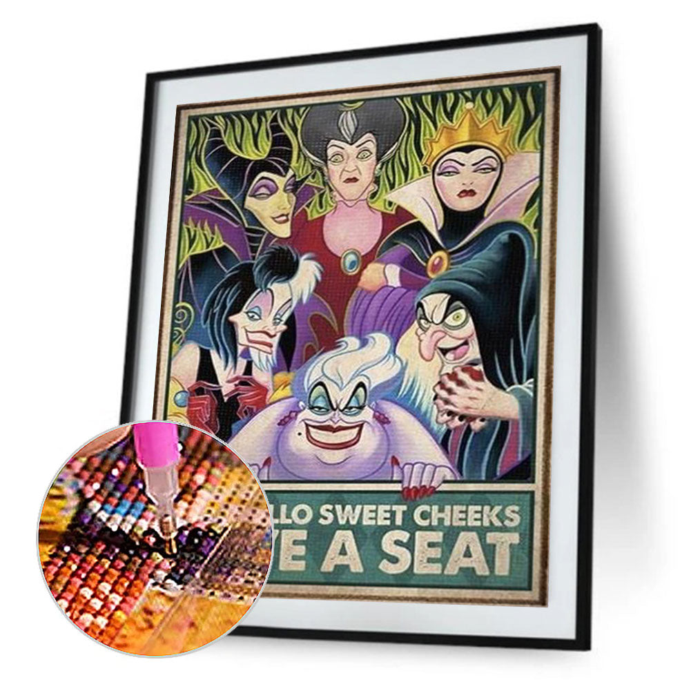 Witch'S Party - Full Round Drill Diamond Painting 40*50CM