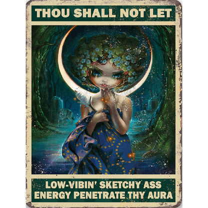 Calligraphy Eye Doll - Full Round Drill Diamond Painting 40*50CM