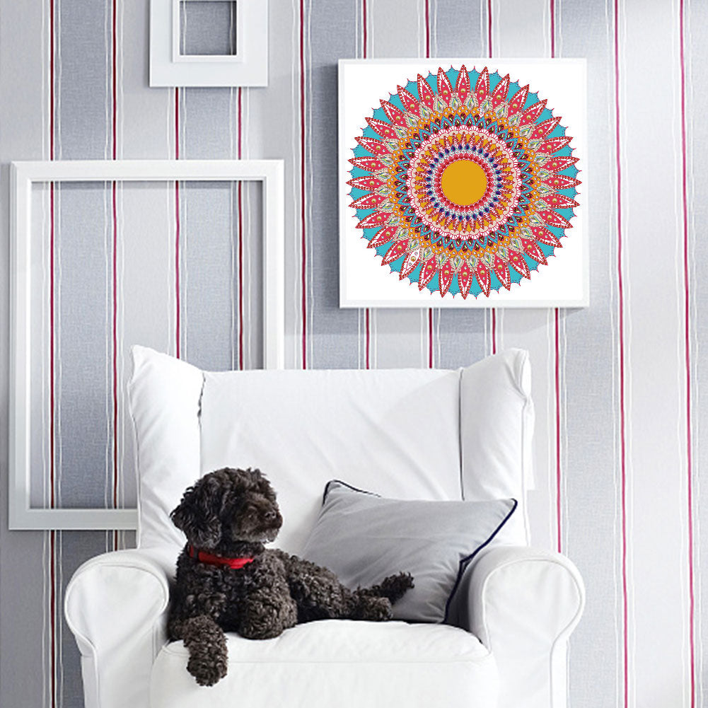 Mandala Pattern - Special Shaped Drill Diamond Paiting 30*30CM