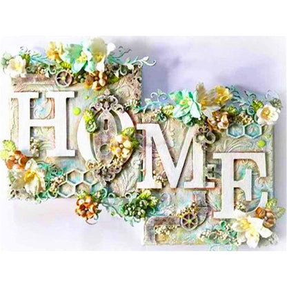 Home - Full Round Drill Diamond Painting 50*40CM