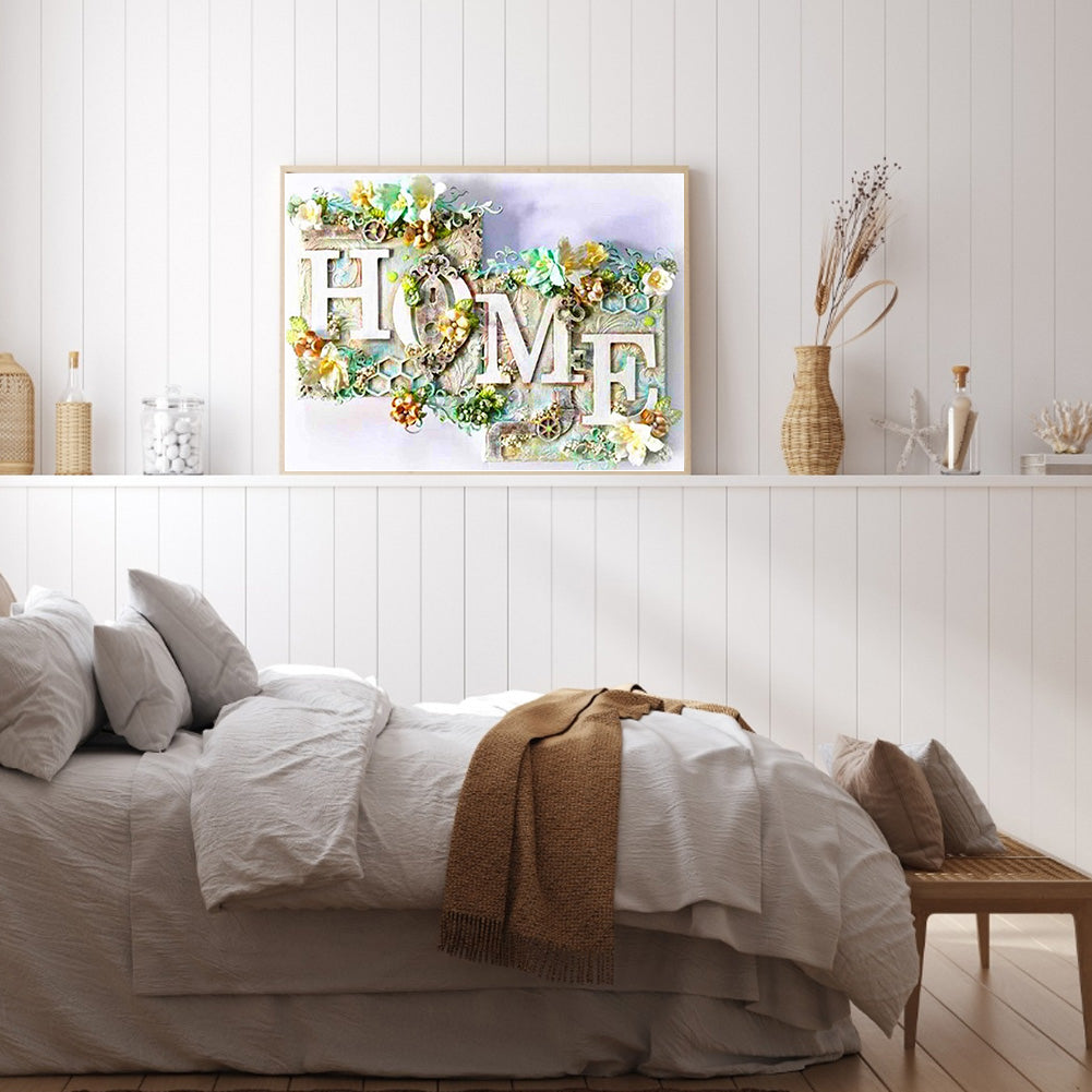 Home - Full Round Drill Diamond Painting 50*40CM