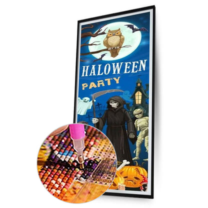 Halloween - Full Round Drill Diamond Painting 30*80CM