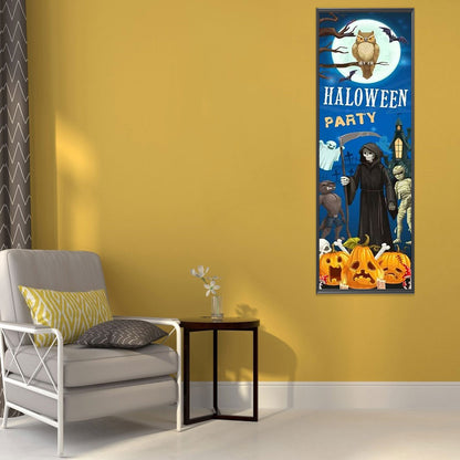 Halloween - Full Round Drill Diamond Painting 30*80CM