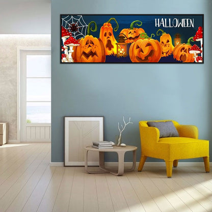 Halloween - Full Round Drill Diamond Painting 80*30CM