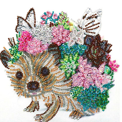 Puppy - Special Shaped Drill Diamond Paiting 30*30CM
