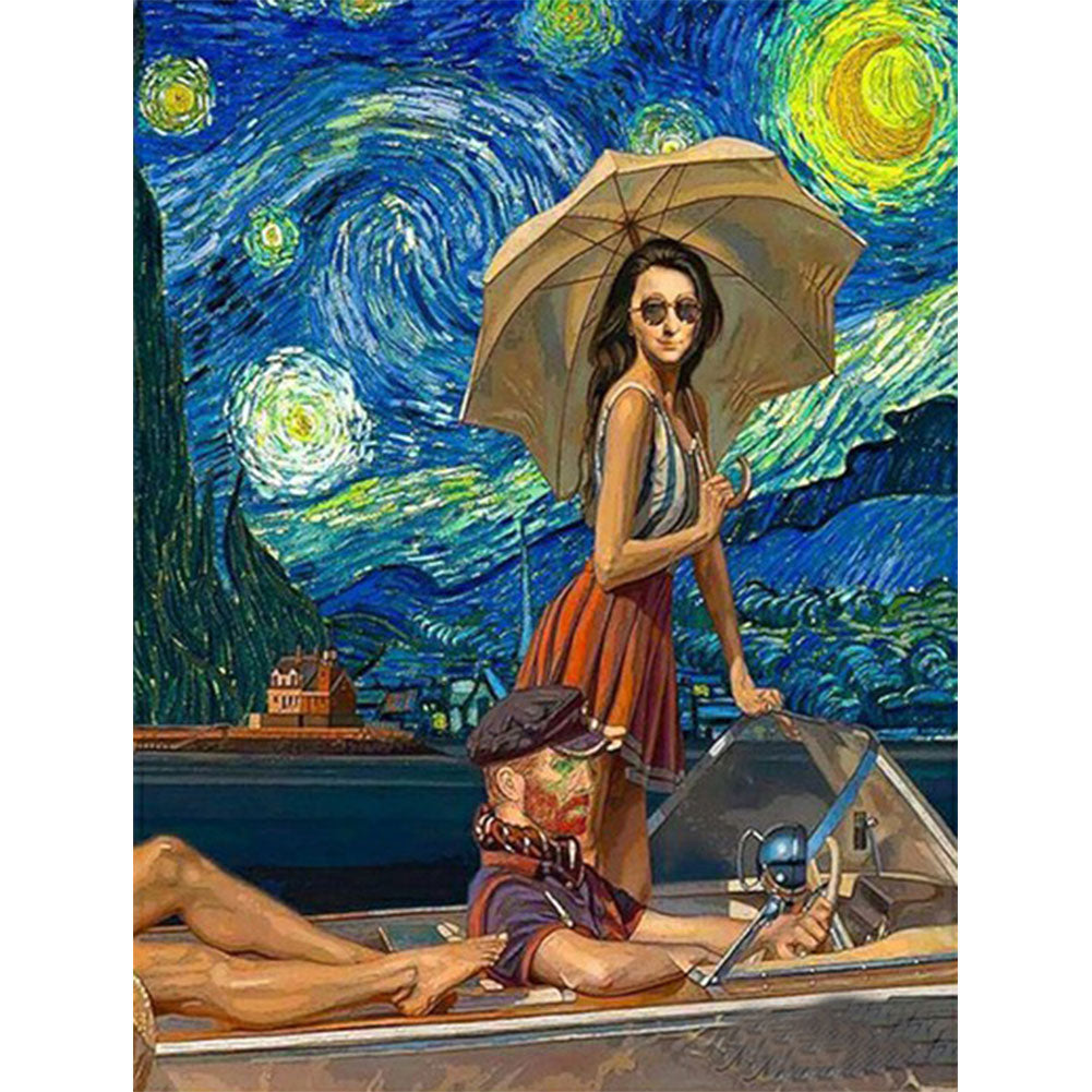 World Famous Fantasy Linkage - Full Round Drill Diamond Painting 30*40CM