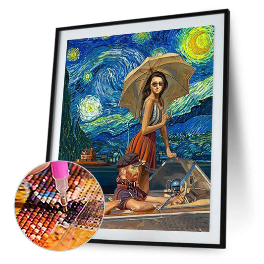 World Famous Fantasy Linkage - Full Round Drill Diamond Painting 30*40CM