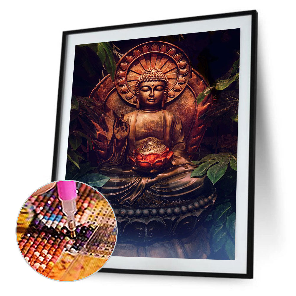 Buddha - Full Round Drill Diamond Painting 30*40CM
