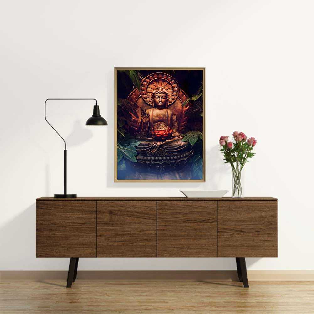 Buddha - Full Round Drill Diamond Painting 30*40CM