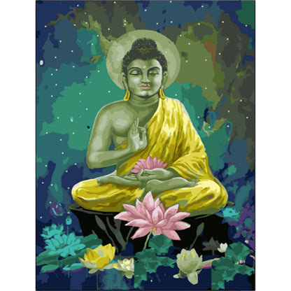 Buddha - Full Round Drill Diamond Painting 30*40CM