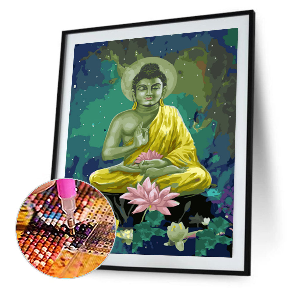 Buddha - Full Round Drill Diamond Painting 30*40CM