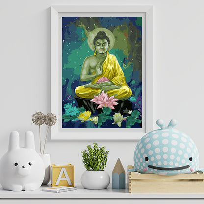 Buddha - Full Round Drill Diamond Painting 30*40CM