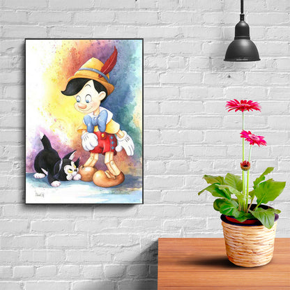 Pinocchio - Full Round Drill Diamond Painting 50*60CM