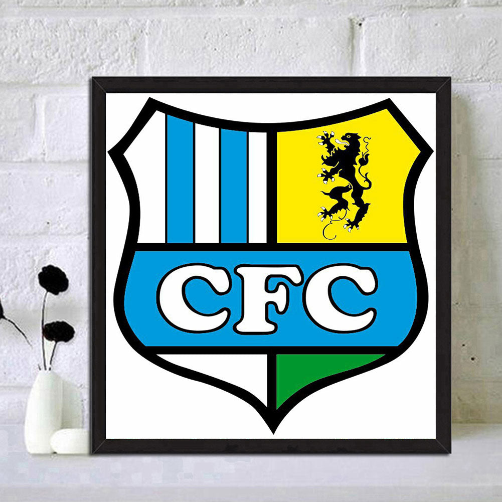 Chemnitz Football Club Logo - Full Round Drill Diamond Painting 30*35CM