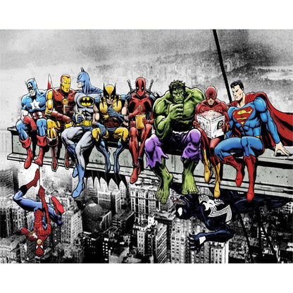 The Avengers - Full Round Drill Diamond Painting 50*40CM