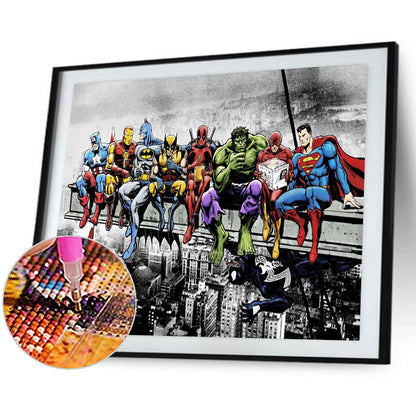 The Avengers - Full Round Drill Diamond Painting 50*40CM