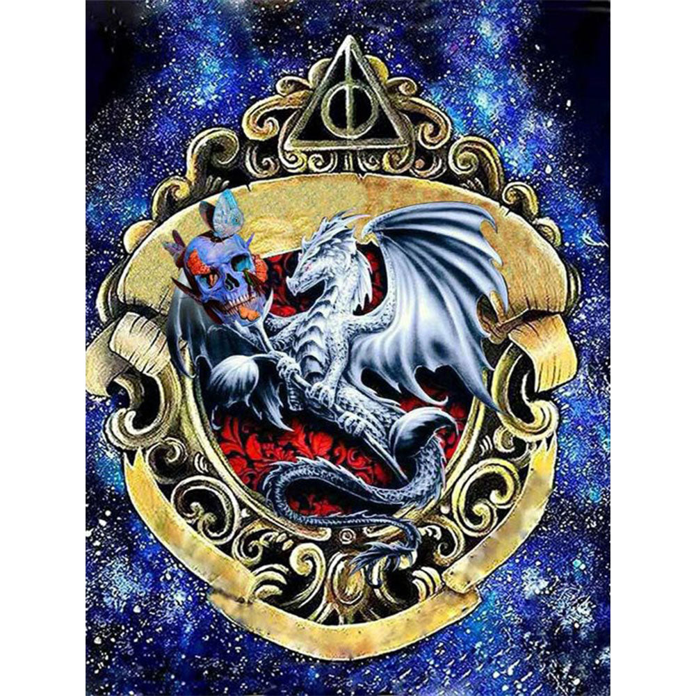 Skeleton Pterodactyl - Full Round Drill Diamond Painting 50*60CM