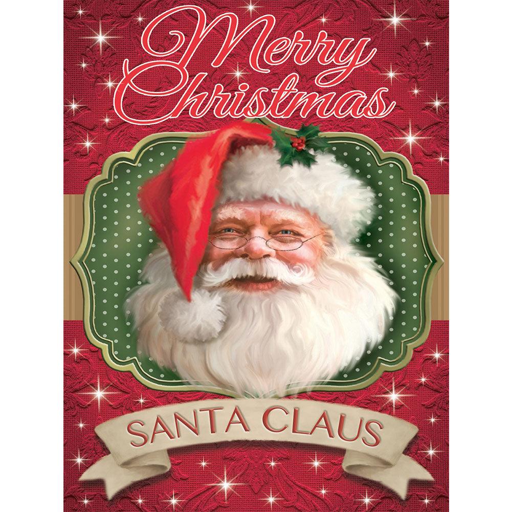 Santa Claus - Full Round Drill Diamond Painting 30*40CM