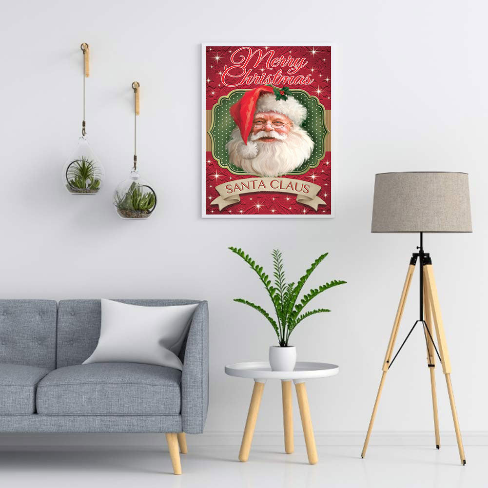 Santa Claus - Full Round Drill Diamond Painting 30*40CM