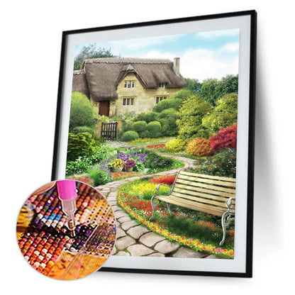 Autumn Manor - Full Round Drill Diamond Painting 30*40CM