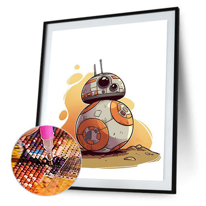 Star Wars Droids - Full Round Drill Diamond Painting 30*40CM