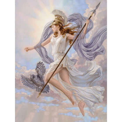 Ancient Greek Mythology Goddess - Full Round Drill Diamond Painting 30*40CM