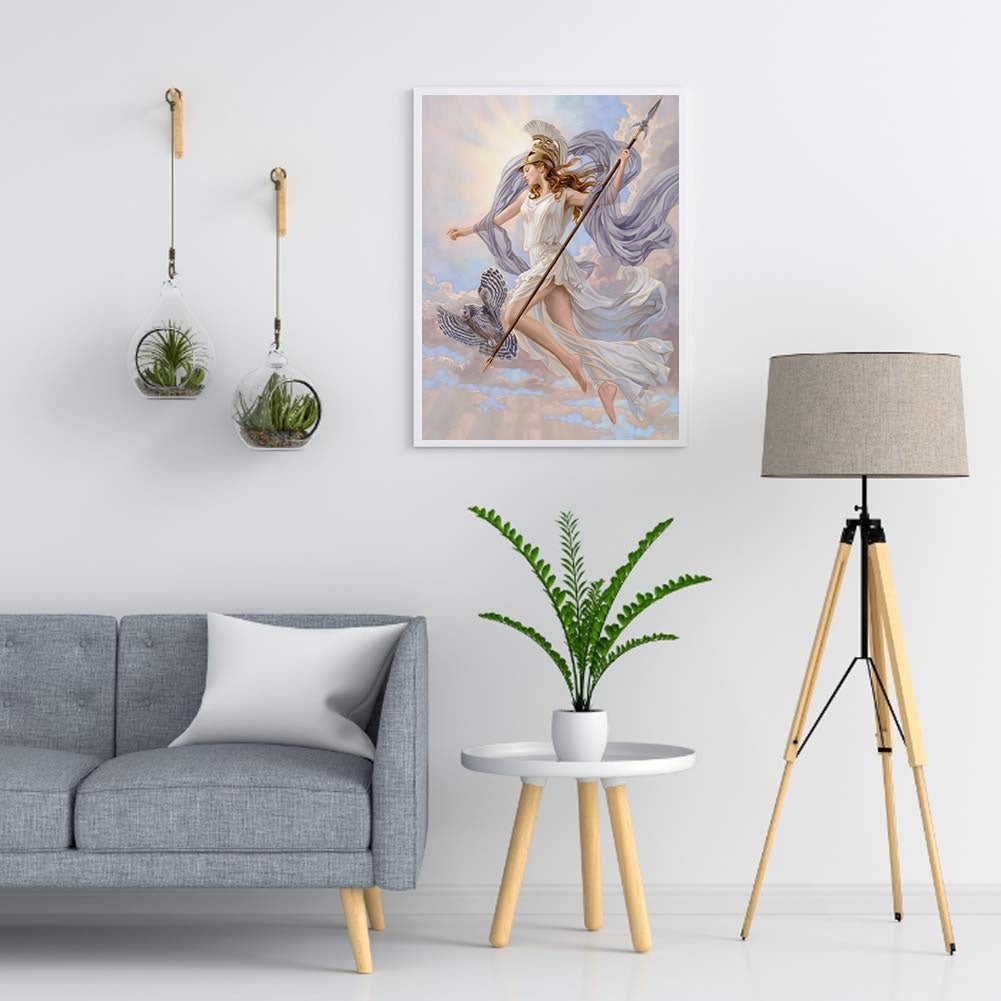 Ancient Greek Mythology Goddess - Full Round Drill Diamond Painting 30*40CM